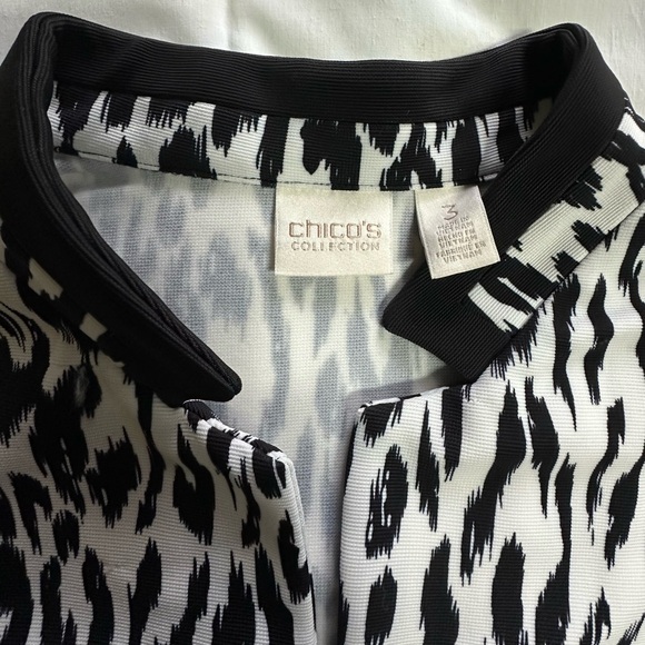 Women’s Chico’s Collection Jacket/Blazer, Size 3 - Picture 6 of 7